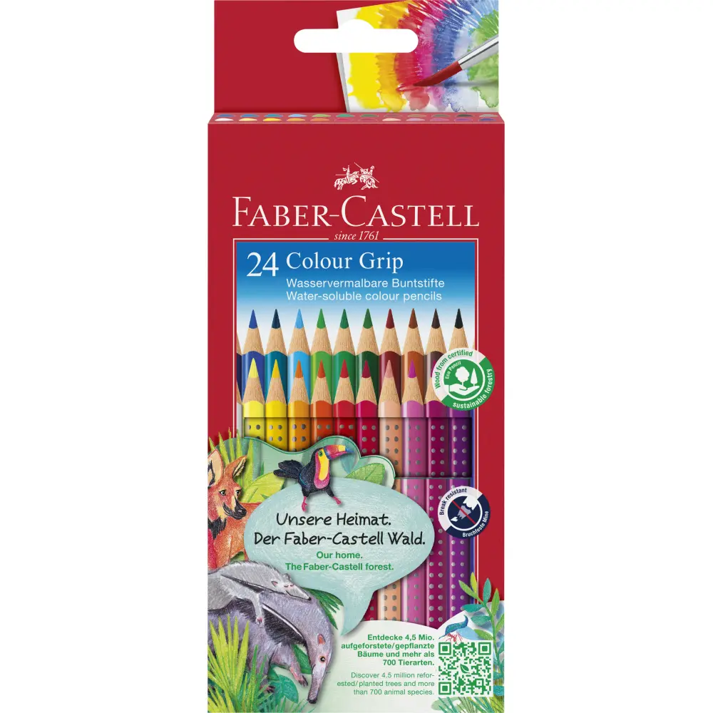 Faber-Castell GRIP Jumbo coloured pencil
